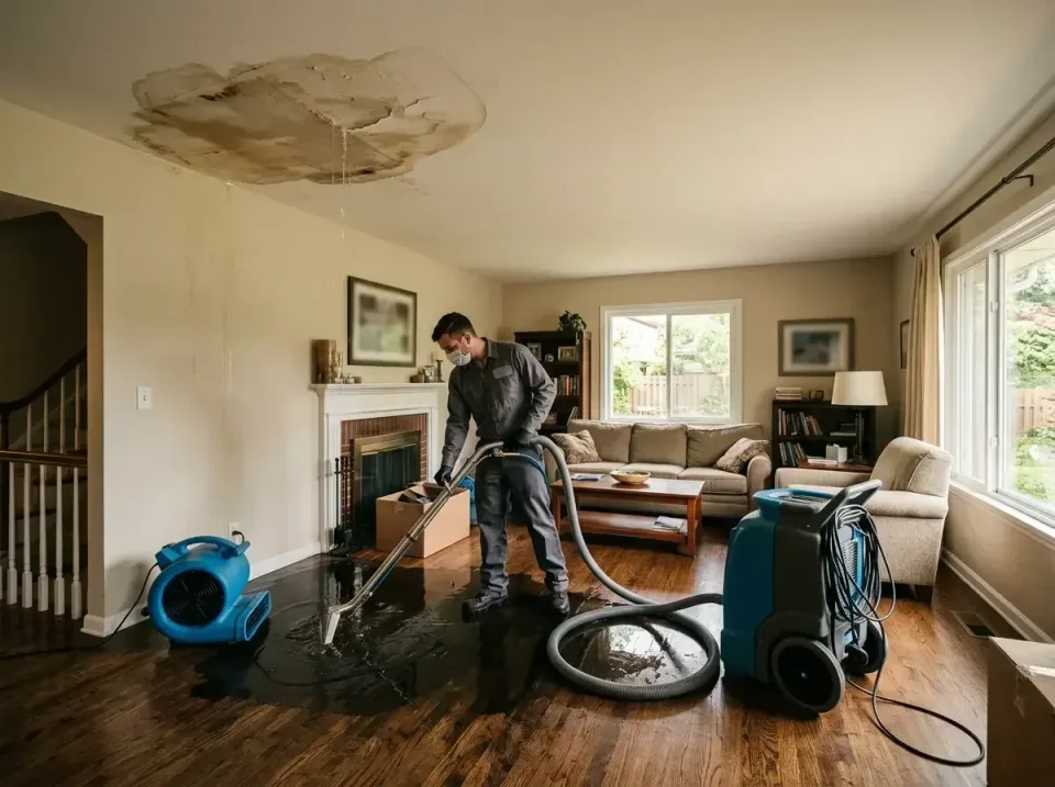 attic-pipe-burst-ceiling-drip-008 — frequently asked questions, Water Damage Restoration & Carpet Care in Haskell, AR